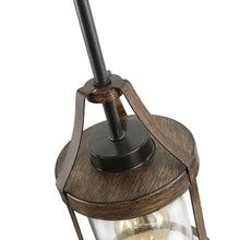 LNC HOME Lantern Wood Pendant-Open Box 89.99