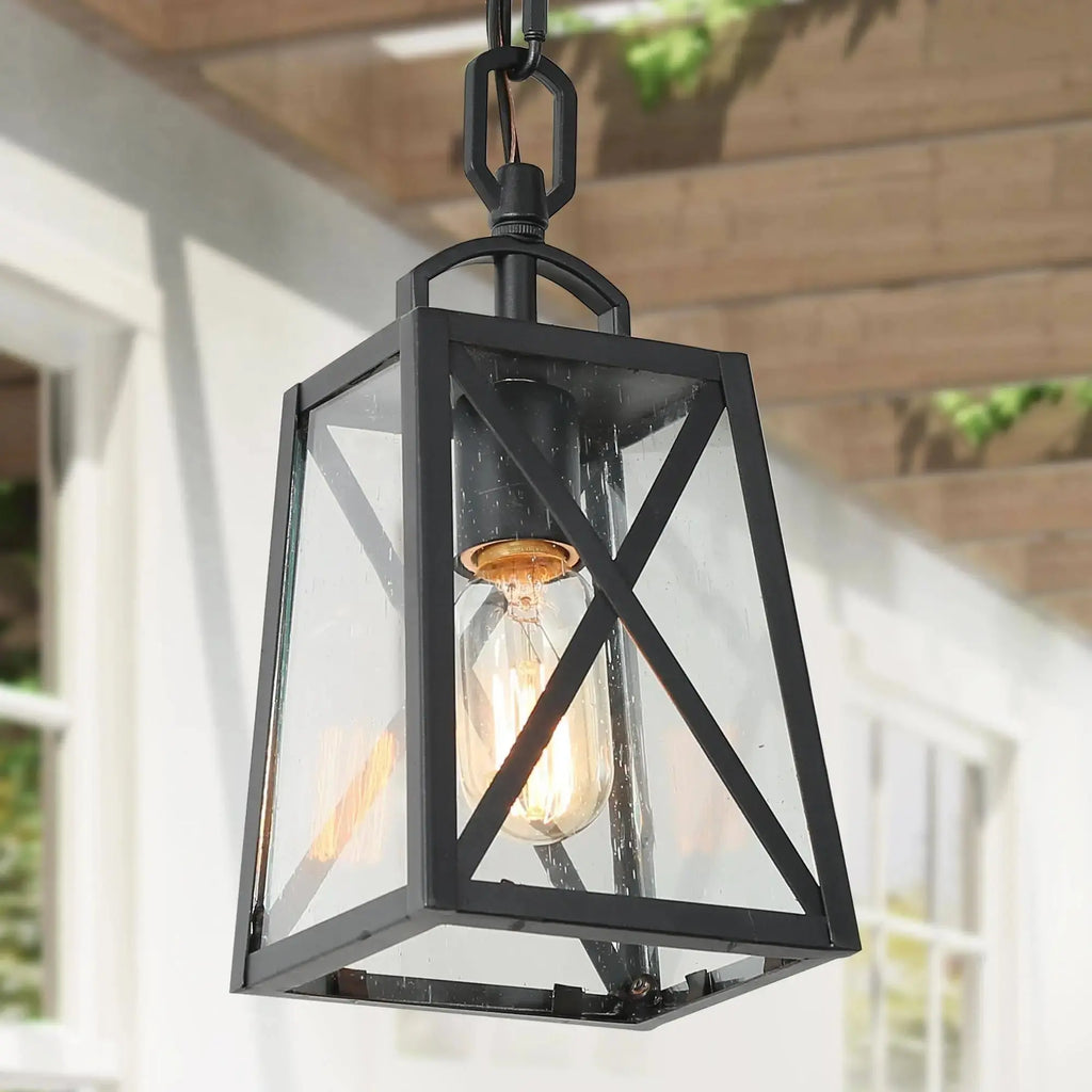 Rustic Lantern Pendant Lighting