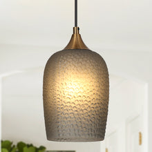 Apphia 1-Light 6" Modern Brass Pendant Light