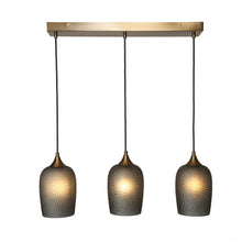 Apphia 3-Light 28" Modern Brass Cluster Kitchen Island Light