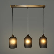 Apphia 3-Light 28" Modern Brass Cluster Kitchen Island Light