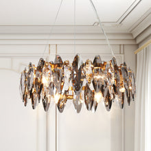 Incandescencia 6-Light 23" Glam Brass Drum Chandelier