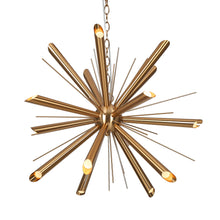 Dgllnch 15-Light 26" Modern Brass Sputnik LED Chandelier