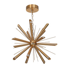 Dgllnch 15-Light 26" Modern Brass Sputnik LED Chandelier