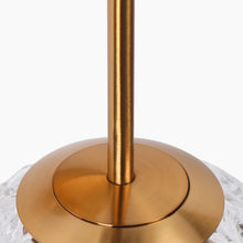 Cenlindes 1-Light Glam Brass Globe LED Wall Sconce