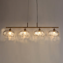 Ranunculus 4-Light 44.5" Modern Brass Linear Kitchen Island Light