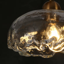 Ranunculus 3-Light 18" Modern Cluster Textured Glass Chandelier