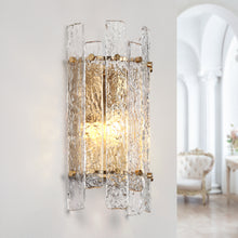 Chanmoliria 1-Light Glam Brass Wall Sconce