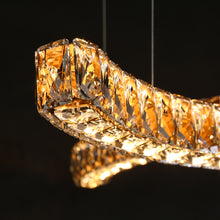 Metorcalipia 2-Light 35" Glam Brass LED Kitchen Island Light