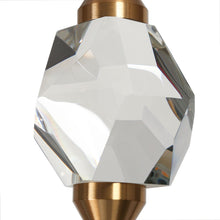 Lucivagus 1-Light 5.5" Glam Brass LED Pendant Light