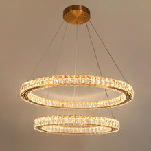 Metorcalipia 2-Light 30" Glam Brass LED Chandelier