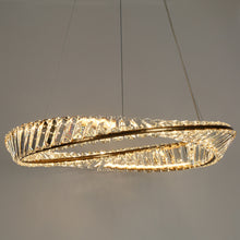 Sculpin 1-Light 24" Modern Brass Oval LED Chandeliers