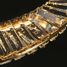 Sculpin 1-Light 24" Modern Brass Oval LED Chandeliers