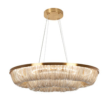 Shoebill 1-Light 31.5" Modern Brass Empire LED Chandeliers