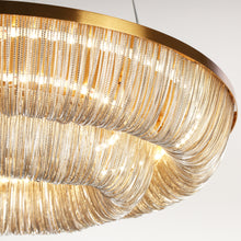 Shoebill 1-Light 31.5" Modern Brass Empire LED Chandeliers
