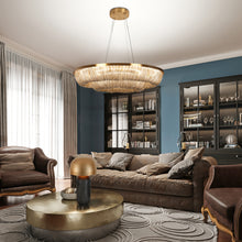 Shoebill 1-Light 31.5" Modern Brass Empire LED Chandeliers