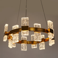 Euromos 24-Light 31" Glam Brass Wagon Wheel LED Chandelier