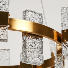 Euromos 24-Light 31" Glam Brass Wagon Wheel LED Chandelier