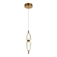 Penstemon 1-Light 5.5" Modern Gold LED Pendant Light