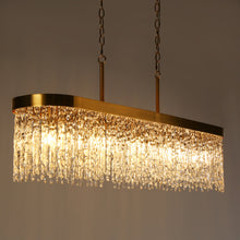 Ardanidula 5-Light 43" Glam Brass Rectangle Kitchen Island Light
