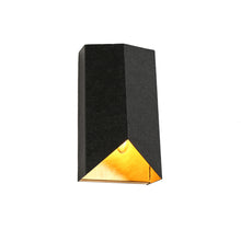 Milorgany 1-Lights Modern Black and Gold Wall Sconce