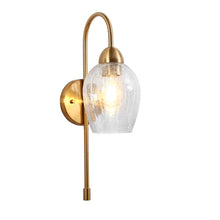 Mirabellisation 1-Light Modern Brass Armed Wall Sconce