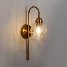 Mirabellisation 1-Light Modern Brass Armed Wall Sconce