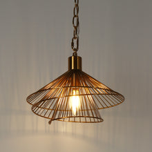 Artmatrwer 1-Light 11" Modern Gold Geometric Pendant
