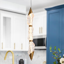 Aaroune 1-Light 5.5" Modern Brass LED Pendant