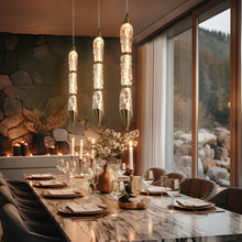 Aaroune 1-Light 5.5" Modern Brass LED Pendant