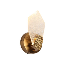 Marvinbell 1-Light Glam Brass LED Wall Sconce