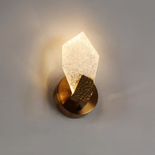 Marvinbell 1-Light Glam Brass LED Wall Sconce
