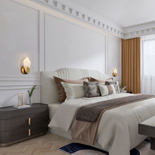 Marvinbell 1-Light Glam Brass LED Wall Sconce