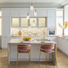 Marvinbell 5-Light 14.5" Modern Brass Cluster LED Chandeliers