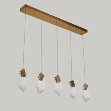 Marvinbell 5-Light Modern Brass Cluster LED Kitchen Island Light