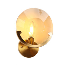 Aedrusson 1-Light Modern Brass Geometric Wall Sconce
