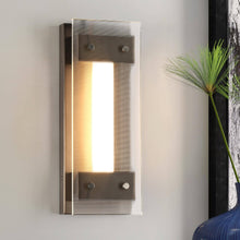 Pontevedra 1-Light Modern Black LED Wall Sconce