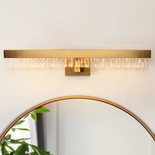 Nunauplius 1-Light 26" Modern Brass Rectangle LED Wall Sconce