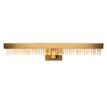 Nunauplius 1-Light 26" Modern Brass Rectangle LED Wall Sconce