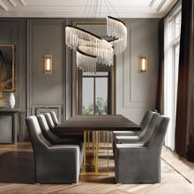 Uranutican 1-Light 31.5" Glam Tiered Nickel LED Chandelier