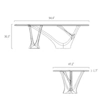 Natouliyasoon Oval Dining Table