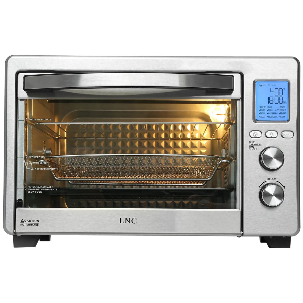 LNC Large Air Fryer Toaster Oven-34QT - LNC