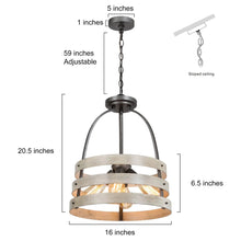 LNC Mini Lantern Pendant Light, Rustic Kitchen Island Pendant-Clearance LNC
