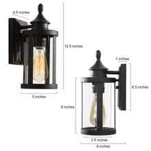LNC cylindrical outdoor sconces 69.99