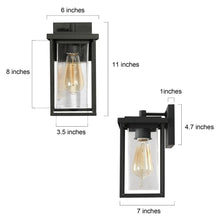 Jerry 11"H 1-Light Outdoor Wall Lantern 126.65