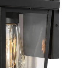 Textured Black Outdoor Wall Light 104.49