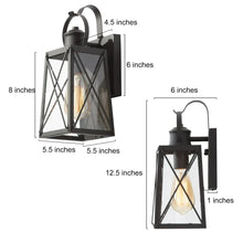 LNC Outdoor Wall Lantern Sconce LNC