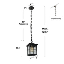 Stan 11.5"H  1-Light Outdoor Hanging Lantern 96.99