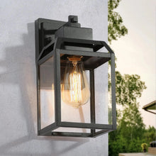 LNC matt black outdoor sconces 79.99