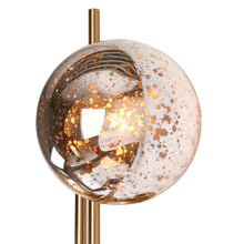 Crithmum 3-Light Glam Brass Globe Wall Sconce